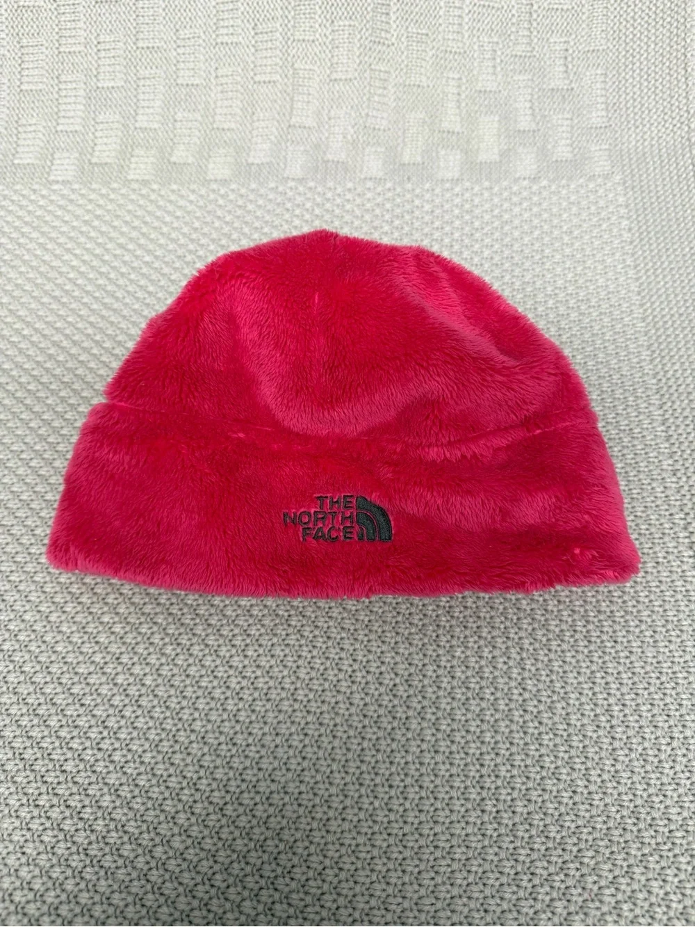 The North Face Kids Plush Beanie - Hot Pink